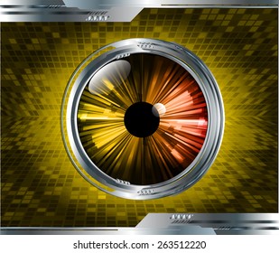 Dark yellow color Light Abstract Technology background for computer graphic website internet and business. silver. circuit. text box. label. banner. card.