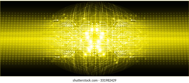 dark yellow color Light Abstract Technology background for computer graphic website internet and business. circuit. vector illustration. abstract. infographics. motion move blur.neon, Global