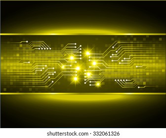 dark yellow color Light Abstract Technology background for computer graphic website internet. circuit. illustration. infographics. binary code background. www.vector.Spark.zero one. Global. pixel