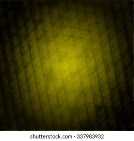Dark yellow color Light Abstract pixels Technology background for computer graphic website internet. circuit board. text box. Mosaic, table