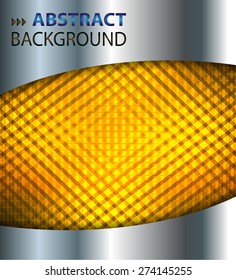 dark yellow gold Light Abstract Technology background computer graphic website internet and business. circuit. vector illustration. text box. Brochure. banner flyer magazine Design label. infographic