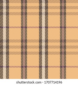color amarillo oscuro, gris y blanco de color gingham fondo con textura de tela. Textura de tela sin fisuras. Trajes para cubiertas, papel decorativo, embalaje y envoltura de regalo. Sin degradado. Sin transparencia. EPS10.