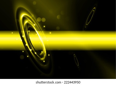 Dark yellow Light Abstract Technology background for computer graphic website and internet. stars, aura. beam. fire, galaxy, space