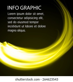 Dark yellow Light Abstract Technology background for computer graphic website internet business. text box. Brochure. card. fire. hot. banner. label.