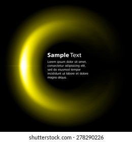 Dark yellow Light Abstract Technology background for computer graphic website internet. text box. Brochure. card. banner. label. infographics.