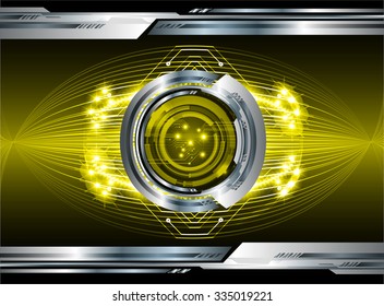 dark yellow Light Abstract Technology background for computer graphic website internet and business.circuit. illustration. abstract digital . silver. infographics. motion move blur.neon. vector. eye