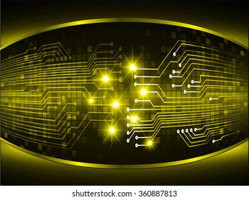 dark yellow Light Abstract Technology background for computer graphic website internet business. circuit. illustration. digital. infographics. binary code. www.Spark.zero one. eye scan virus