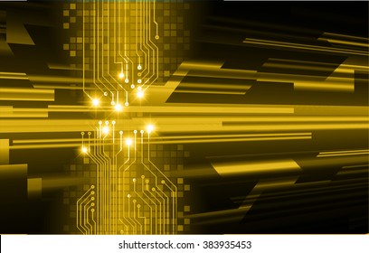 dark yellow Light Abstract Technology background for computer graphic website internet and business. circuit. illustration. digital. infographics. binary code background. web online.