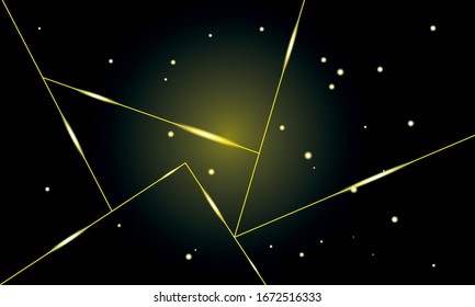 Dark yellow and yellow mosaic background