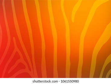 Dark Yellow, Orange vector abstract doodle pattern. Modern geometrical abstract illustration with doodles. Brand-new design for your business.