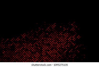 Dark Yellow, Orange vector abstract textured polygonal background. Blurry rectangular design. The pattern with repeating rectangles can be used for background.