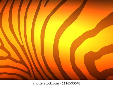 Dark Yellow, Orange vector abstract doodle template. Brand-new colored illustration in blurry style with doodles. The best blurred design for your business.
