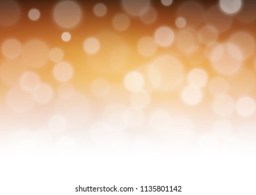 Dark Yellow, Orange vector abstract blurred pattern. Colorful abstract illustration with gradient. The background for your creative designs.