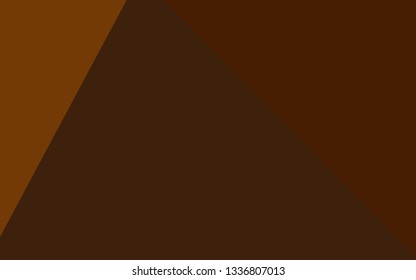 Dark Yellow, Orange vector abstract mosaic background. Geometric illustration in Origami style with gradient. Completely new design for your business.