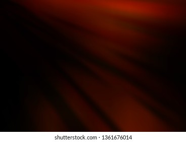 Dark Yellow, Orange vector abstract background. A completely new color illustration in a bokeh style. Brand new design for your business.