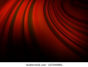 Dark Yellow, Orange vector abstract bokeh pattern. Creative illustration in halftone style with gradient. The blurred design can be used for your web site.