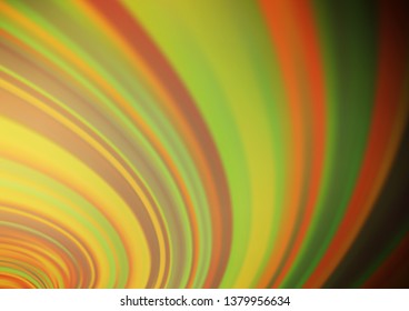 Dark Yellow, Orange vector abstract blurred background. Shining colorful illustration in a Brand new style. The template for backgrounds of cell phones.