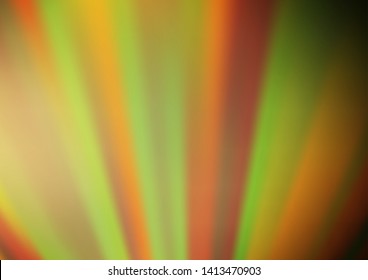 Dark Yellow, Orange vector abstract background. Colorful illustration in blurry style with gradient. The background for your creative designs.