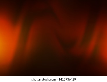 Dark Yellow, Orange vector abstract background. Modern geometrical abstract illustration with gradient. The background for your creative designs.
