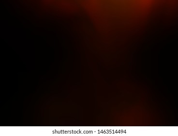 Dark Yellow, Orange vector abstract blurred background. A completely new color illustration in a bokeh style. The blurred design can be used for your web site.