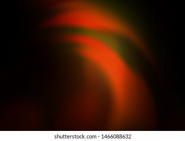 Dark Yellow, Orange vector abstract blurred pattern. Shining colorful illustration in a Brand new style. The template for backgrounds of cell phones.