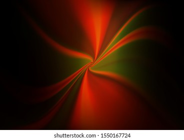 Dark Yellow, Orange vector abstract blurred template. Creative illustration in halftone style with gradient. Brand new design for your business.