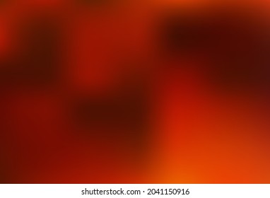 Dark Yellow, Orange vector abstract bright template. Colorful illustration in abstract style with gradient. Template for cell phones.