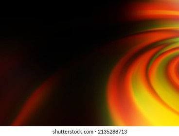 Dark Yellow, Orange vector abstract blurred template. Shining colorful illustration in a Brand new style. The elegant pattern for brand book.