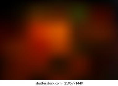 Dark Yellow, Orange vector abstract blurred template. Shining colorful illustration in a Brand new style. Smart texture for your design.