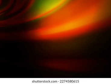 Dark Yellow, Orange vector abstract background. A vague abstract illustration with gradient. The best blurred design for your business.