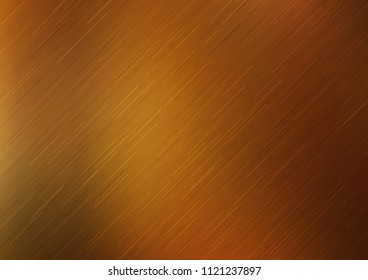 Dark Yellow, Orange vector background with straight lines. Decorative shining illustration with lines on abstract template. The pattern can be used for busines ad, booklets, leaflets