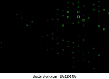 Dark Yellow, Orange vector background in polygonal style. Decorative design in abstract style with rectangles. Modern template for your landing page.