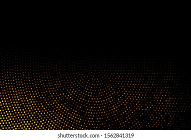 Dark Yellow, Orange vector background with rectangles. Modern abstract illustration with colorful rectangles. Pattern for commercials.