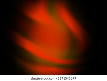 Dark Yellow, Orange vector blur pattern. Colorful abstract illustration with gradient. The elegant pattern for brand book.