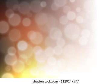 Dark Yellow, Orange vector blurred bright template. Glitter abstract illustration with an elegant design. Brand new style for your business design.