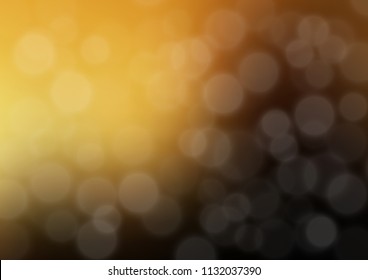Dark Yellow, Orange vector blurred and colored template. Glitter abstract illustration with an elegant design. Brand new design for your business.