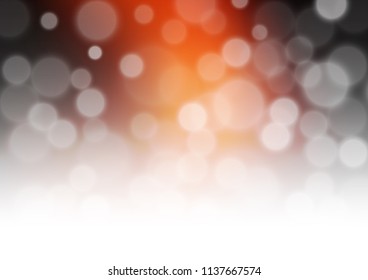 Dark Yellow, Orange vector blurred and colored template. Colorful illustration in blurry style with gradient. A new texture for your design.