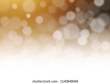 Dark Yellow, Orange vector blurred bright template. A vague abstract illustration with gradient. A completely new design for your business.