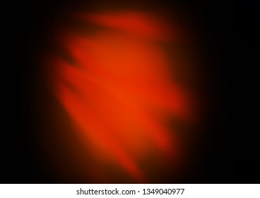 Dark Yellow, Orange vector blurred and colored background. A vague abstract illustration with gradient. The blurred design can be used for your web site.