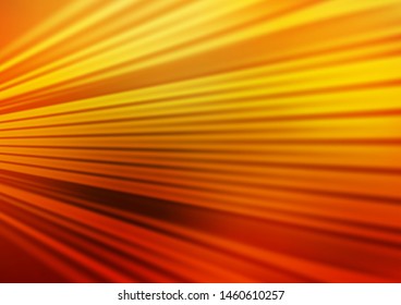 Dark Yellow, Orange vector blurred background. Colorful illustration in abstract style with gradient. The template for backgrounds of cell phones.