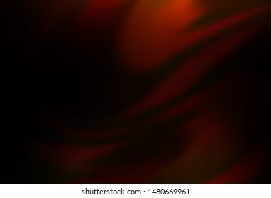 Dark Yellow, Orange vector blurred bright texture. Modern abstract illustration with gradient. New design for your business.