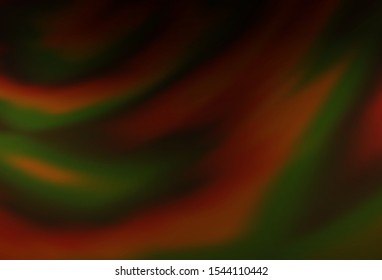 Dark Yellow, Orange vector blurred bright texture. An elegant bright illustration with gradient. New style for your business design.