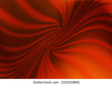 Dark Yellow, Orange vector blurred bright template. Glitter abstract illustration with an elegant design. A completely new template for your design.