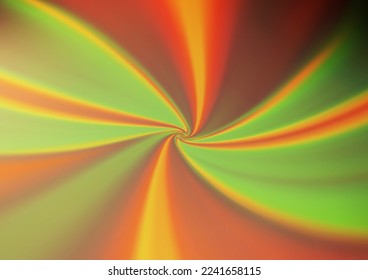 Dark Yellow, Orange vector blurred and colored template. A completely new color illustration in a bokeh style. The blurred design can be used for your web site.