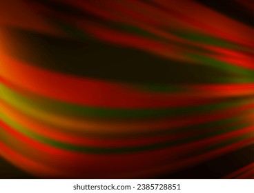 Dark Yellow, Orange vector blurred and colored background. Creative illustration in halftone style with gradient. A completely new template for your design.