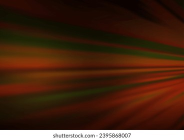 Dark Yellow, Orange vector blurred and colored background. Colorful abstract illustration with gradient. Brand new style for your business design.