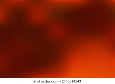 Dark Yellow, Orange vector blurred bright template. Modern abstract illustration with gradient. Template for cell phones.