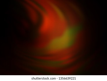 Dark Yellow, Orange vector bokeh template. Glitter abstract illustration with an elegant design. A completely new design for your business.