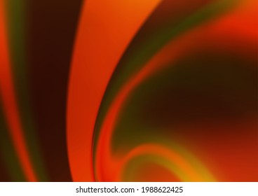 Dunkelgelb, orangefarbener Vektor-Bokeh und bunter Muster. Eine komplett neue Farbgrafik im Bokeh-Stil. Die Vorlage kann für Ihr Markenbuch verwendet werden.