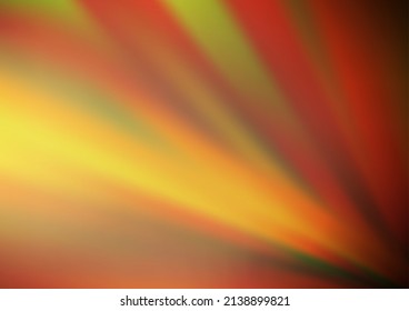 Dark Yellow, Orange vector bokeh template. Glitter abstract illustration with an elegant design. The template for backgrounds of cell phones.